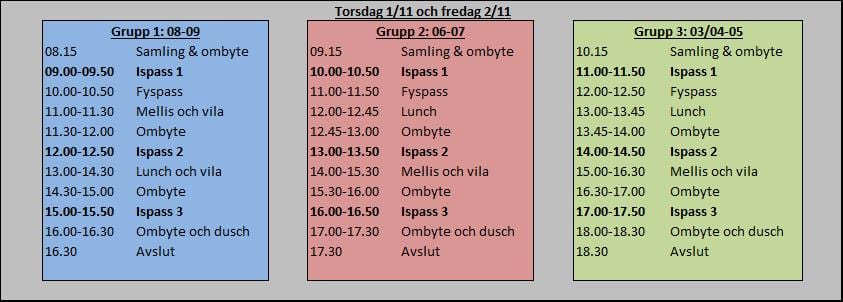 Höstlovscamp i Hofors, 1-2 november 2018 - Bild 2