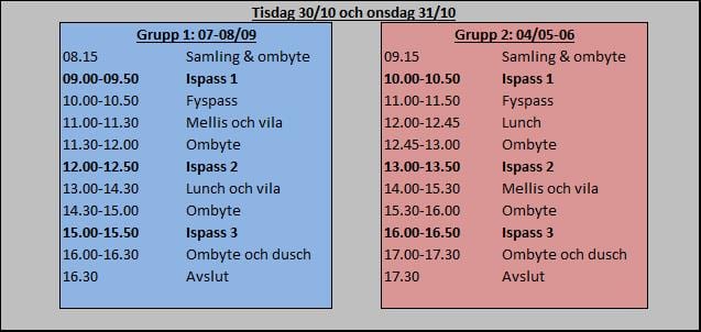 Höstlovscamp i Husum, 30-31 oktober 2018 - Bild 2